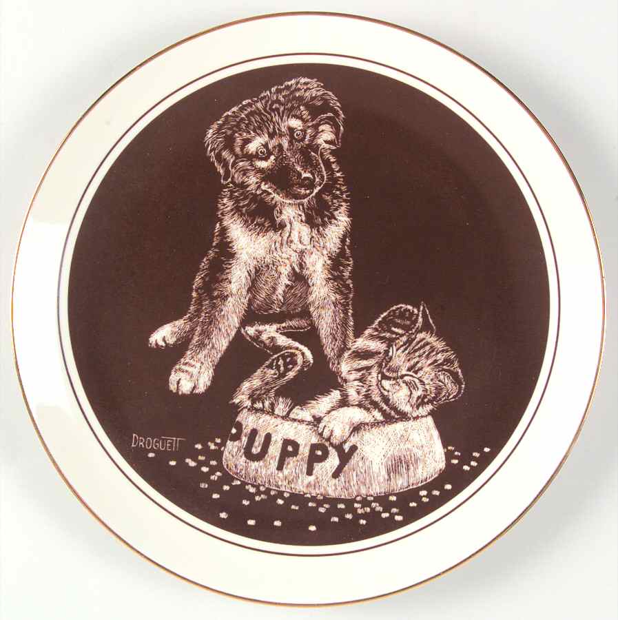 Puppys World Guest For Dinner - Boxed by Royal Cornwall-1