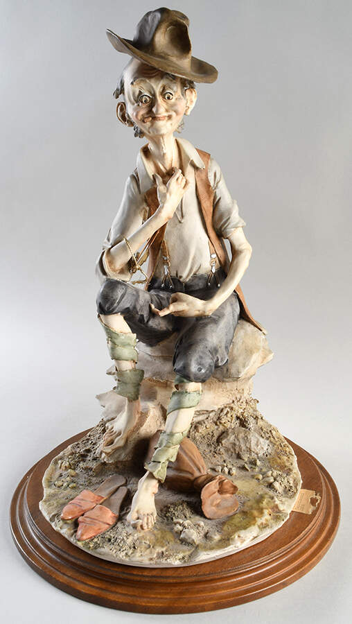 Capodimonte Giftware Hobo With Sack And Cigar - No Box by Capodimonte-1
