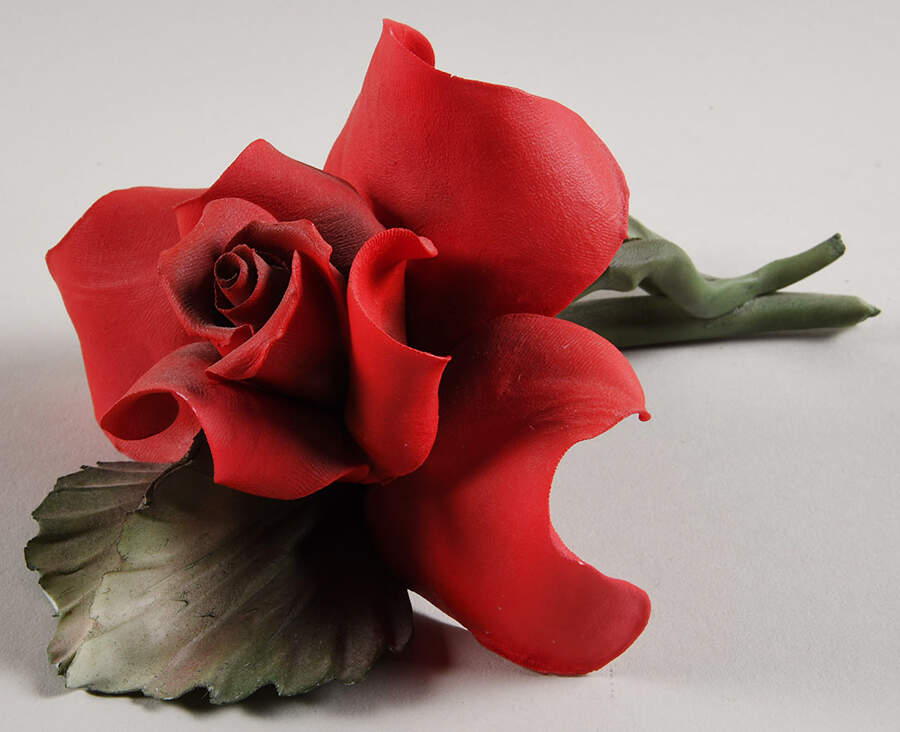 Capodimonte Giftware Red Rose - No Box by Capodimonte-1