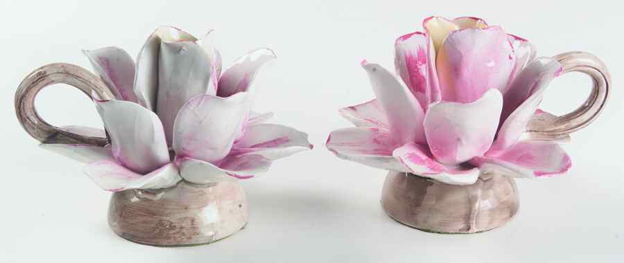 Capodimonte Giftware Candle Pair - No Box by Capodimonte-1