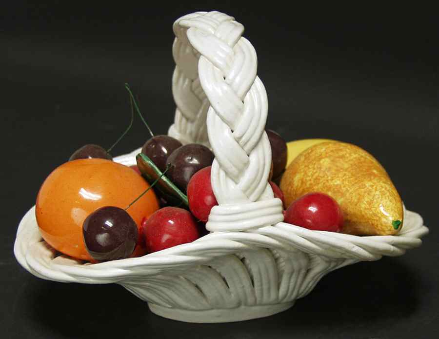 Capodimonte Giftware Basket Of Fruit - No Box by Capodimonte-1