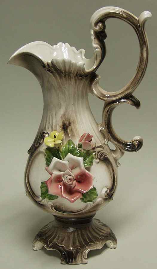 Capodimonte Giftware Flower Pitcher - No Box by Capodimonte-1