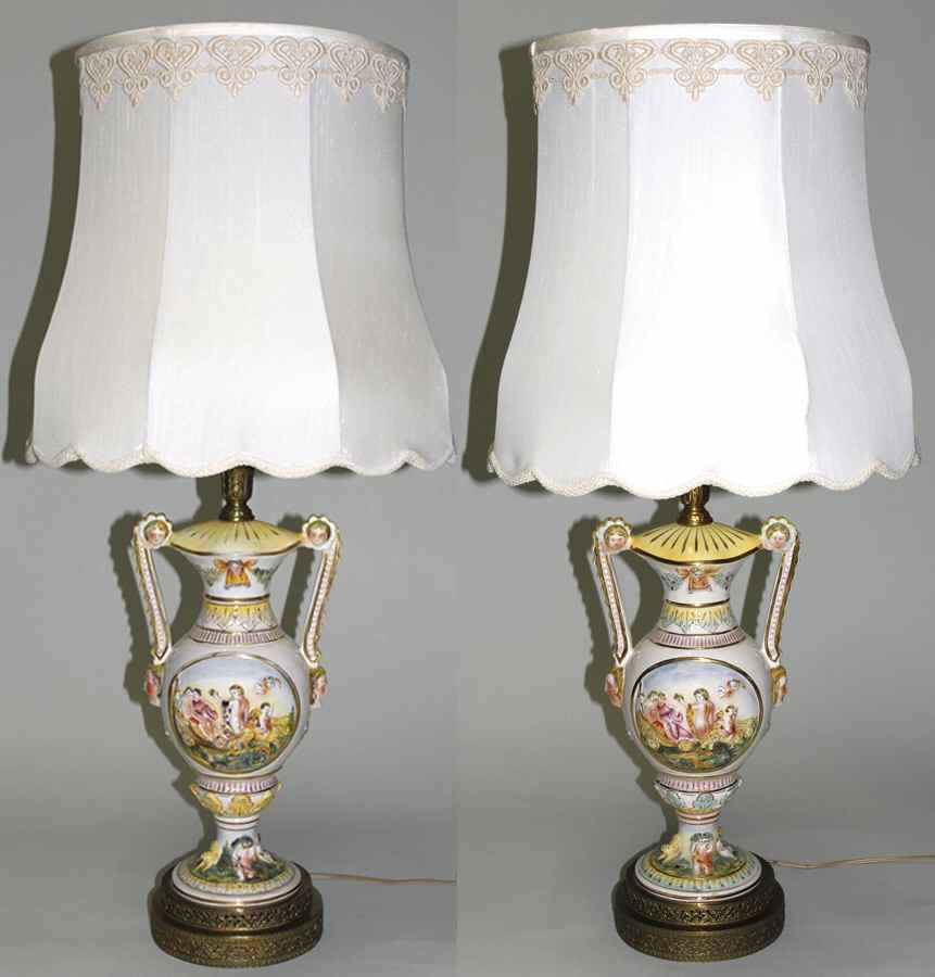 Capodimonte Giftware Mythological Table Lamp - No Box by Capodimonte-1