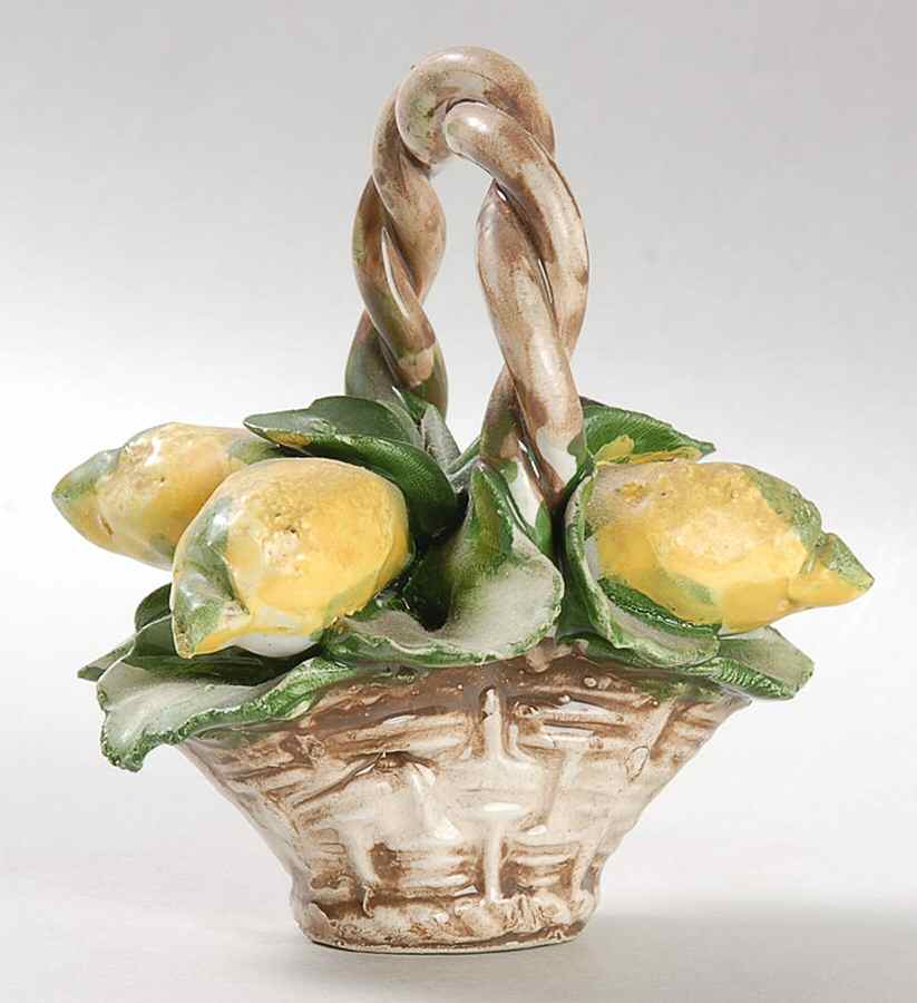 Capodimonte Giftware Basket Of Lemons - No Box by Capodimonte-1