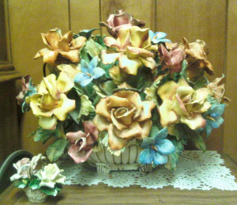 Capodimonte Giftware Large Flower Arrangement - No Box by Capodimonte-1