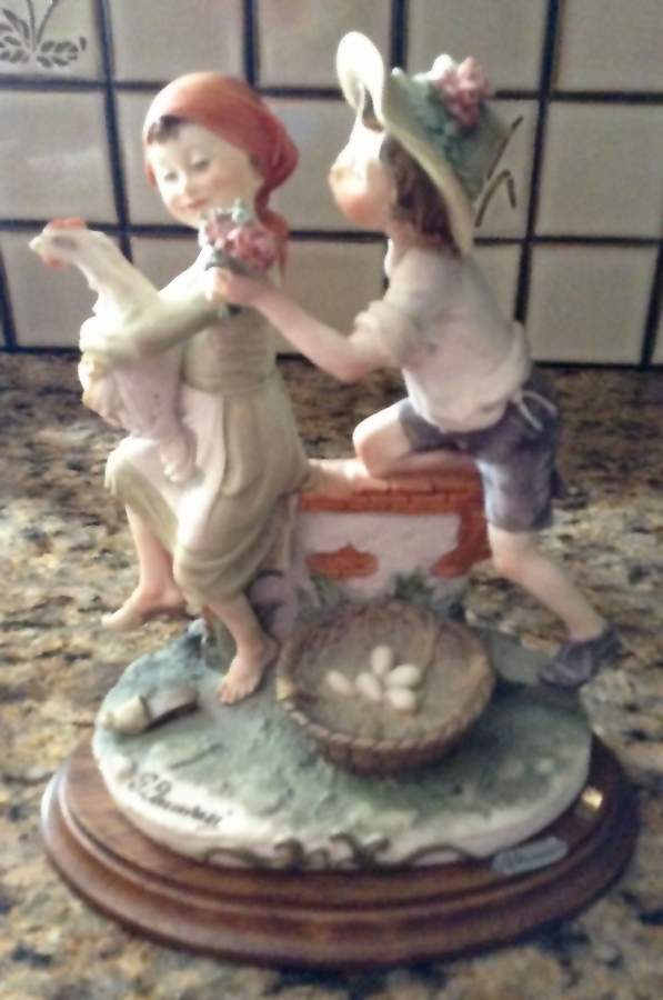 Capodimonte Giftware Boy& Girl - No Box by Capodimonte-1