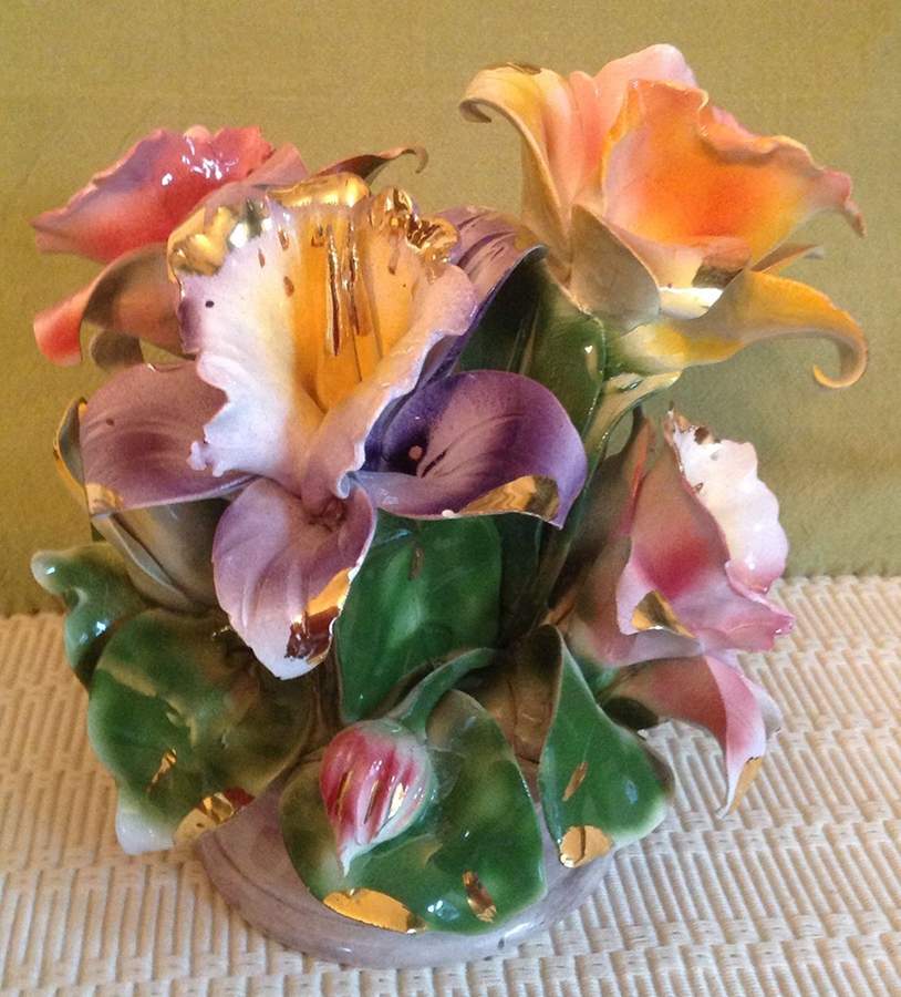 Capodimonte Giftware Mixed Floral Arrangement - No Box by Capodimonte-1