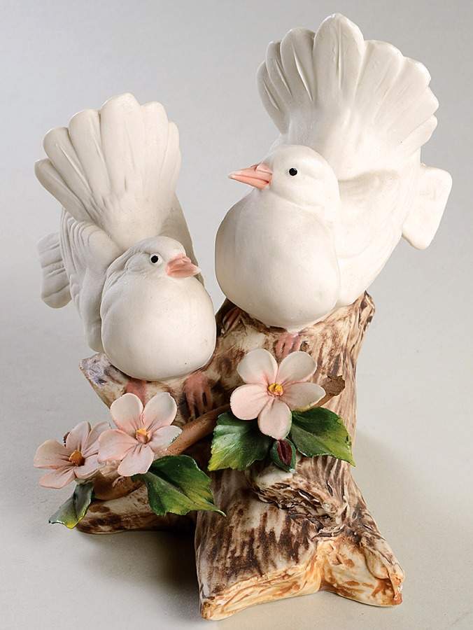 Capodimonte Giftware Doves - No Box by Capodimonte-1