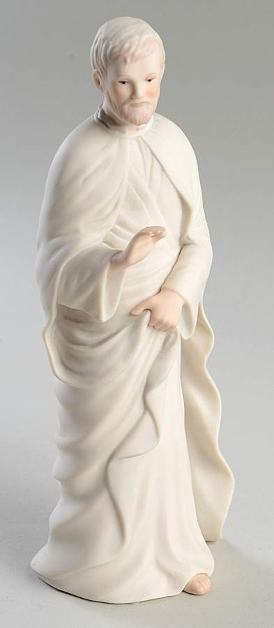 The First Christmas Nativity Joseph-Color - Boxed by Cybis-1