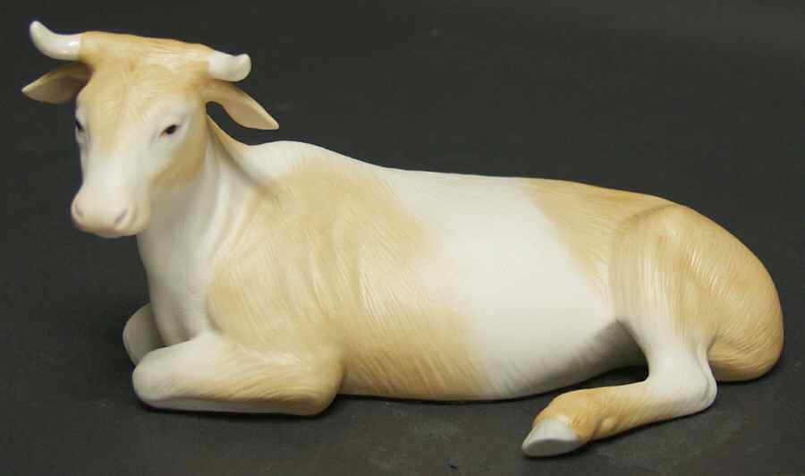 The First Christmas Nativity Cow-Color - Boxed by Cybis-1