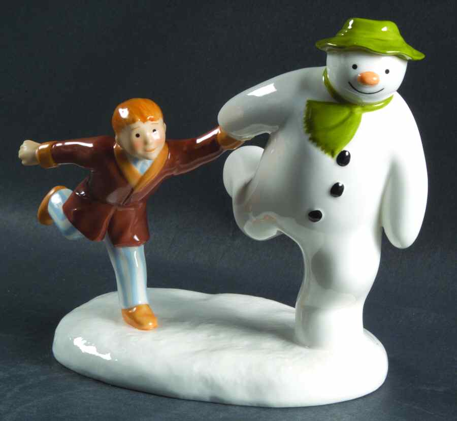Snowman The Adventure Begins - No Box by Coalport-1