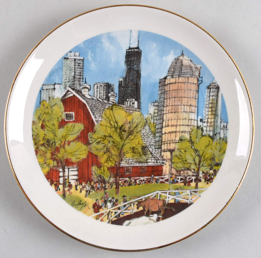 Chicago Collection The Farm, Lincoln Park Zoo - Boxed by Continental Bank-1