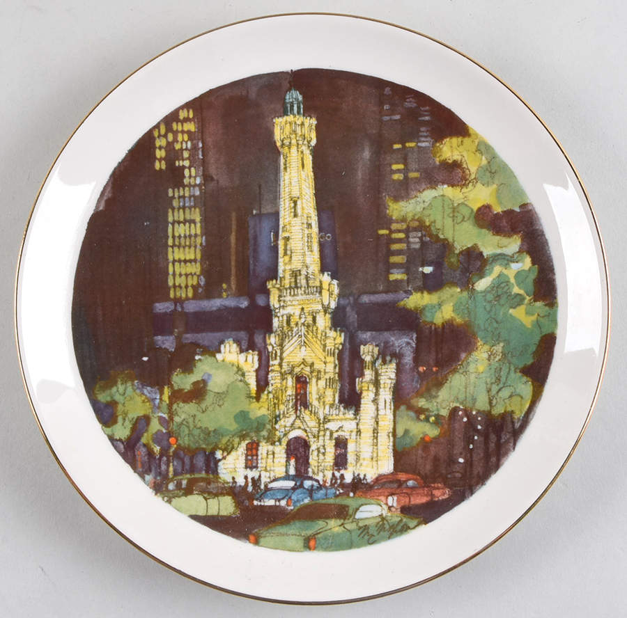 Chicago Collection Water Tower - No Box by Continental Bank-1