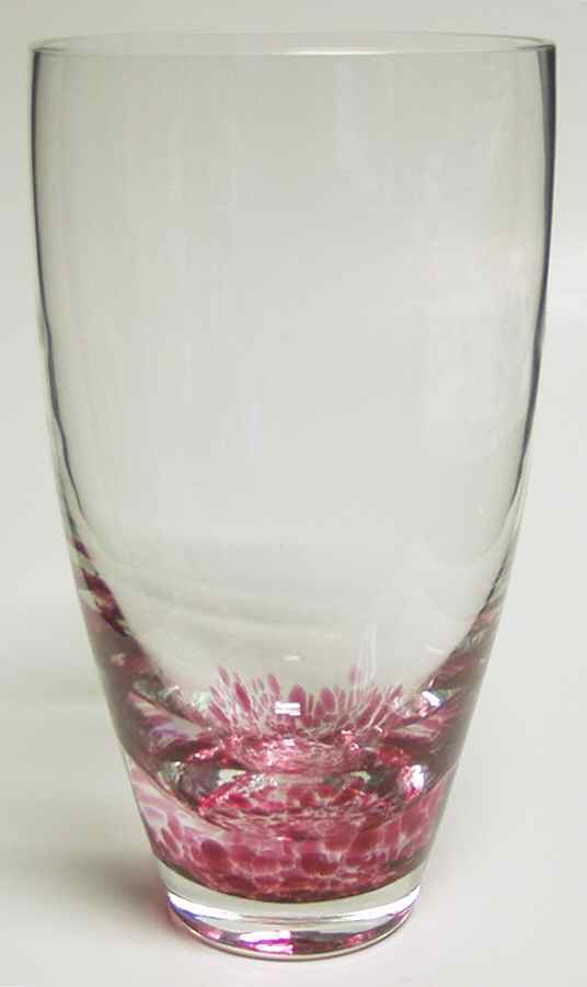 Mosaic Collection 9 1/4" Bouquet Vase-Ruby - Boxed by Caithness-1