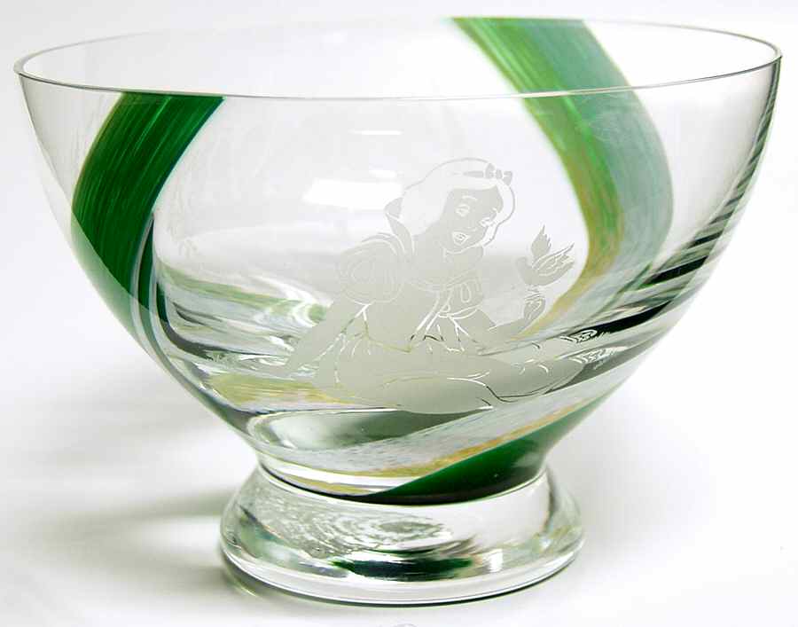Snow White Collection Snow White Bowl - No Box by Caithness-1