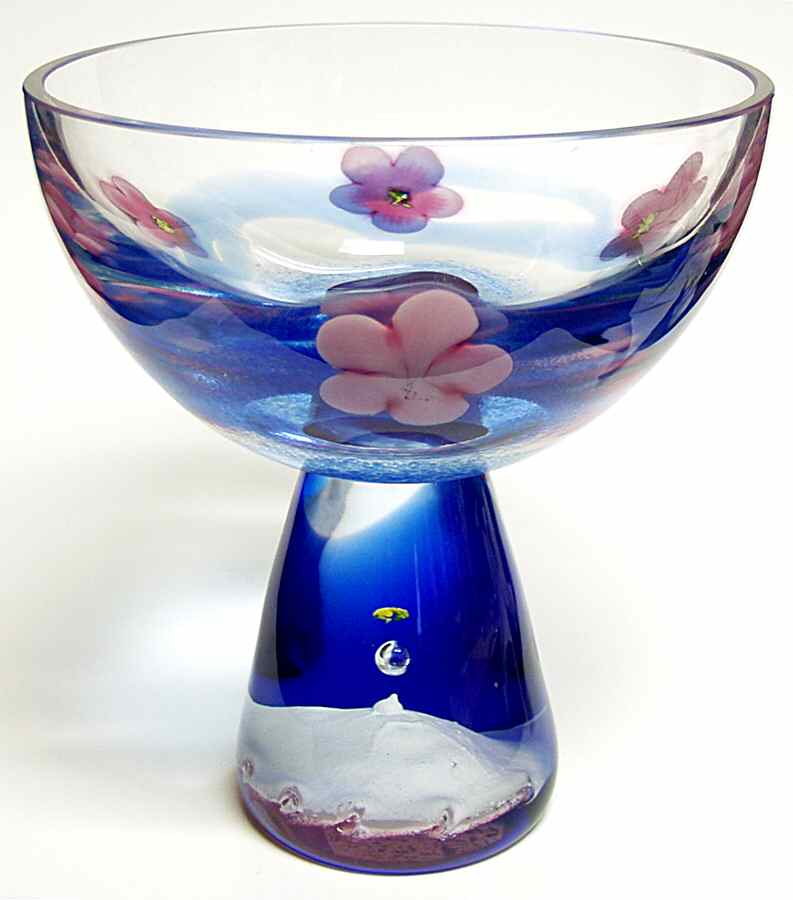 Fantasia Collection Floral Ballet Centerpiece Bowl - Boxed by Caithness-1