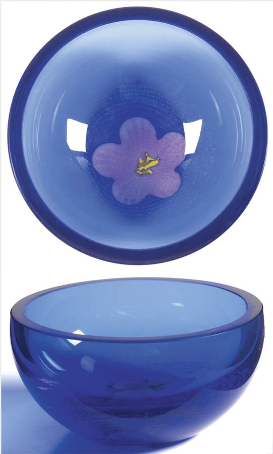 Fantasia Collection Floral Ballet Bowl - Boxed by Caithness-1