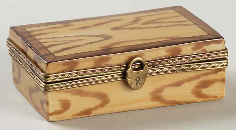 Chamart Exclusives Limoges Box Duel Pistols - Boxed by Chamart Exclusives-1