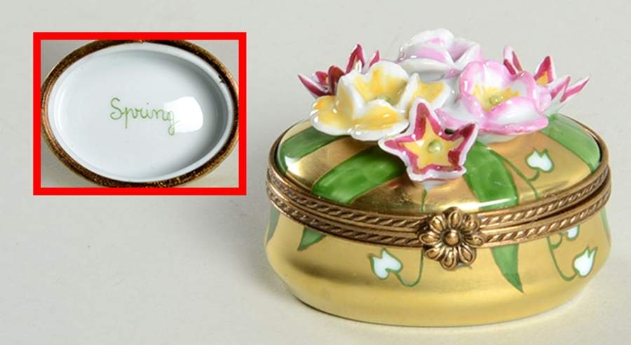 Chamart Exclusives Limoges Box Spring Floral Box - Boxed by Chamart Exclusives-1