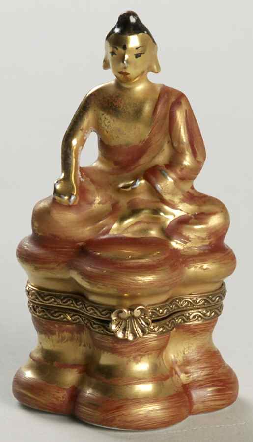 Chamart Exclusives Limoges Box Buddha-Seated - Boxed by Chamart Exclusives-1