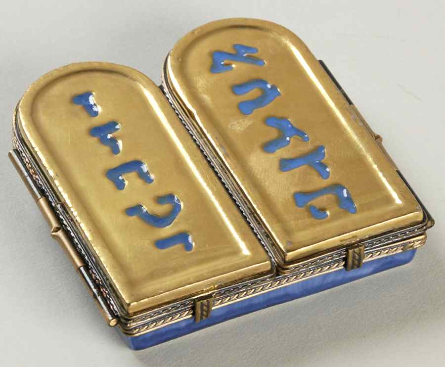 Chamart Exclusives Limoges Box 10 Commandments - Boxed by Chamart Exclusives-1