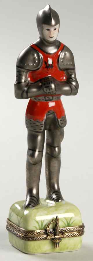 Chamart Exclusives Limoges Box Knight In Shining Armor - No Box by Chamart Exclusives-1