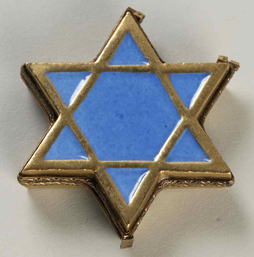 Chamart Exclusives Limoges Box Star Of David - No Box by Chamart Exclusives-1