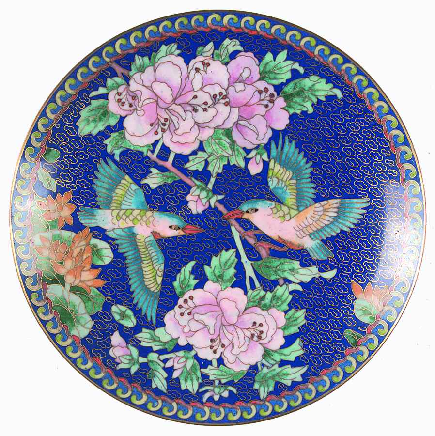 Winged Jewels-Chinese Birds & Flowers The Kingfisher - Boxed by Ching-Tai-Lan-1