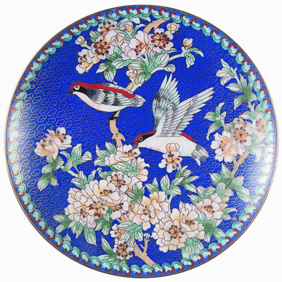 Winged Jewels-Chinese Birds & Flowers The Flower Pecker - No Box by Ching-Tai-Lan-1