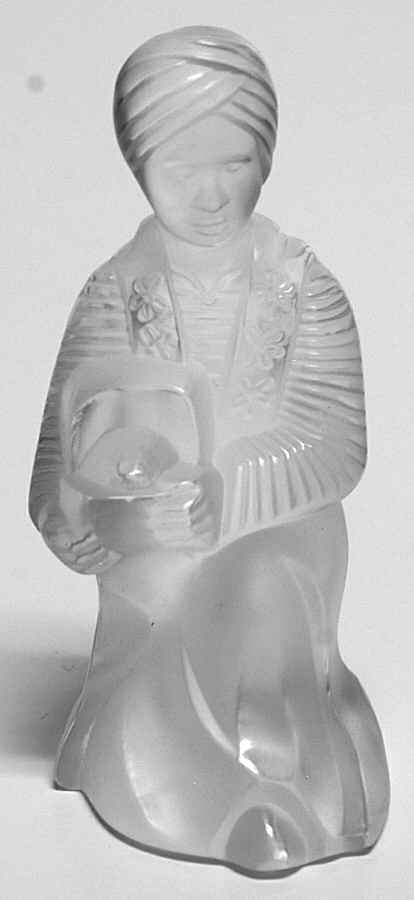 Lalique Nativity Scene King Balthasar - Boxed by Lalique-1