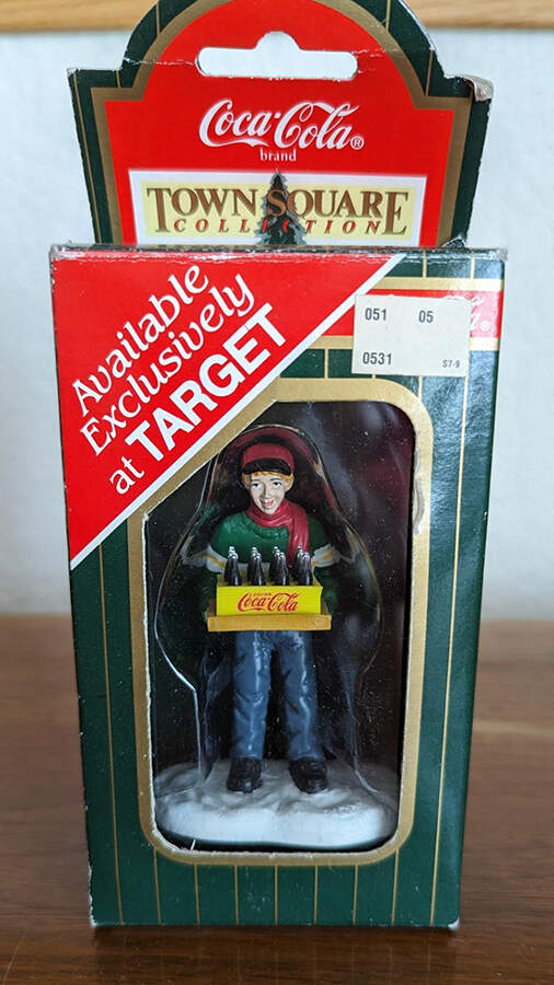 Coca-Cola Town Square Pizza Delivery Man - No Box by Coca-Cola-1