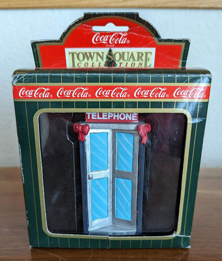 Coca-Cola Town Square Telephone Booth - Boxed by Coca-Cola-1