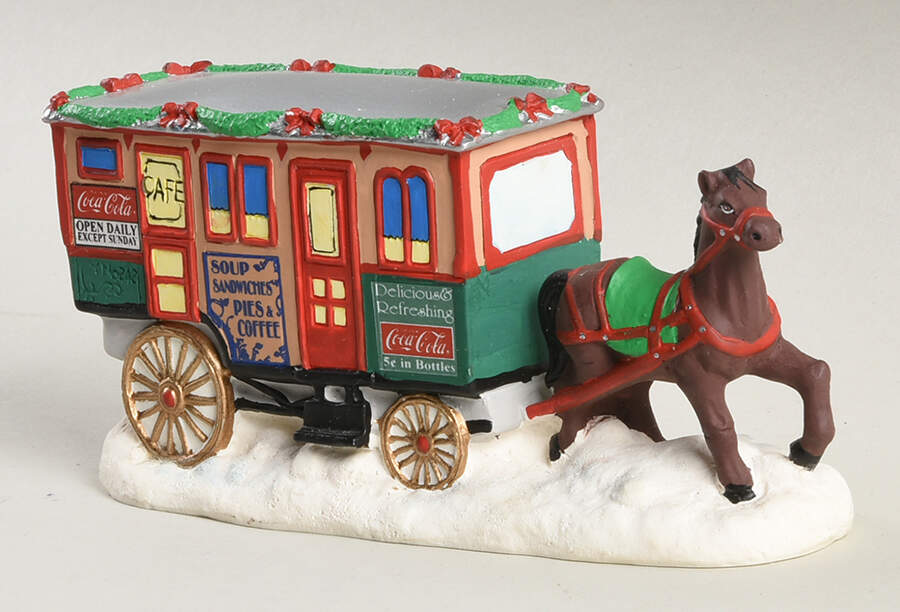 Coca-Cola Town Square Lunch Wagon - No Box by Coca-Cola-1