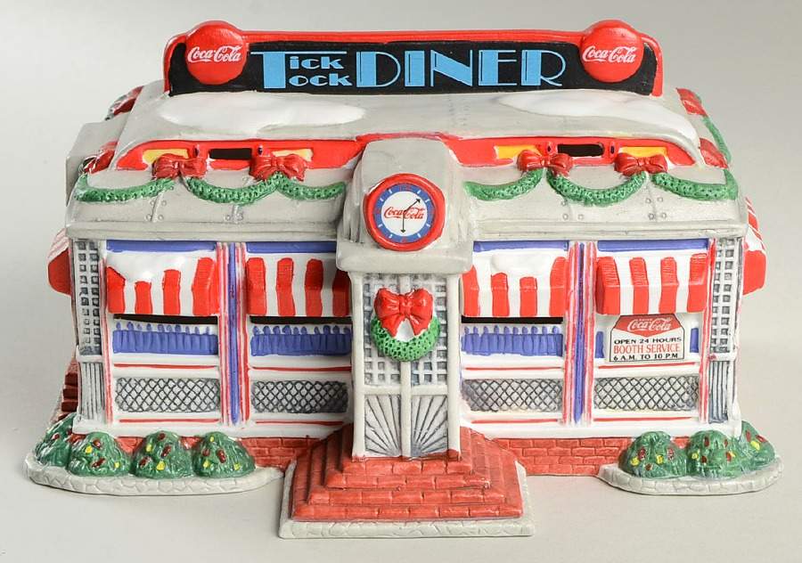 Coca-Cola Town Square Tick Tock Diner-1993 - No Box by Coca-Cola-1