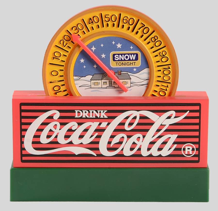 Coca-Cola Town Square Thermometer Sign - Boxed by Coca-Cola-1