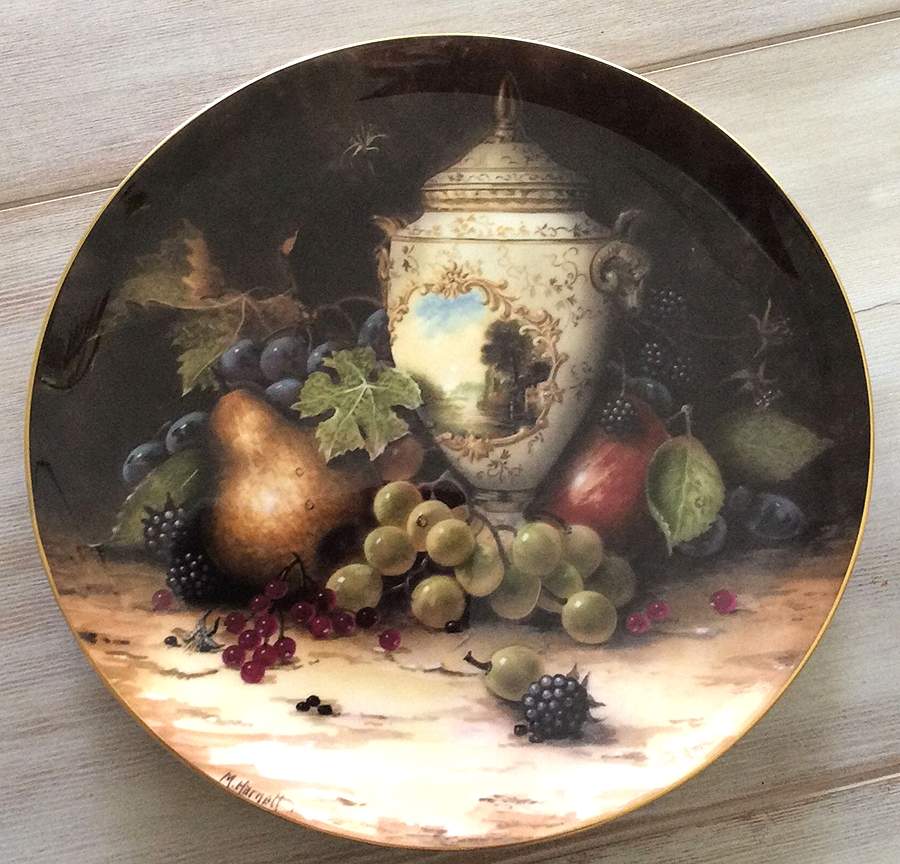 Still Life Fruit Fruit With Earthenware Jug - With Box by Coalport-1