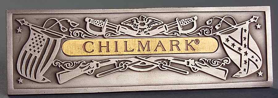 Advertising Signs Guns And Flags Motif - Advertising Signs by Chilmark Pewter-1