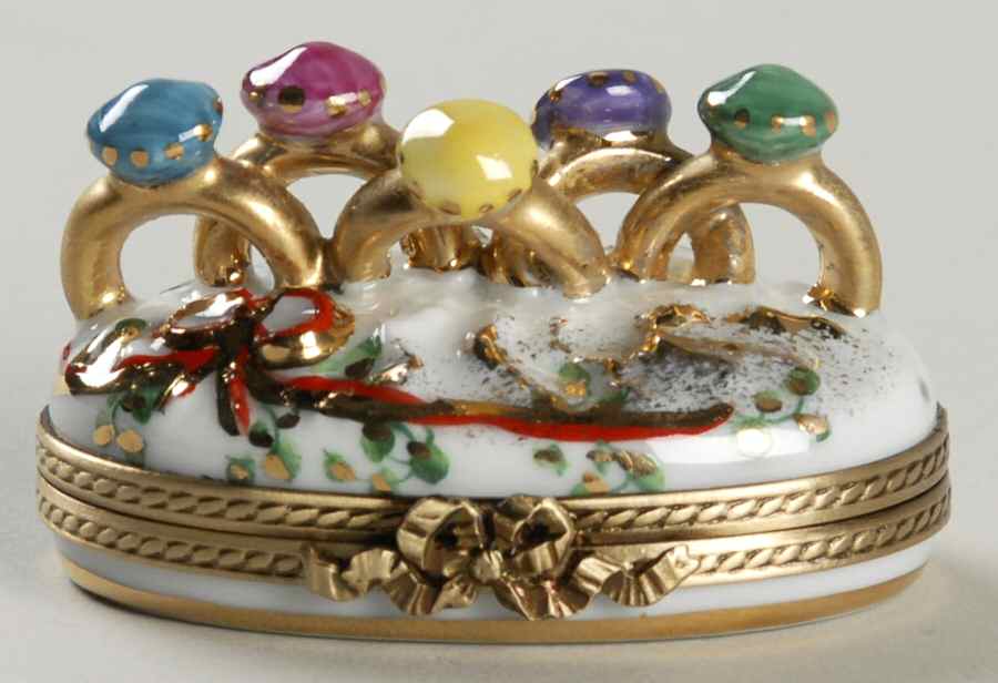 Twelve Days of Christmas Five Golden Rings - Boxed by Chamart Exclusives-1