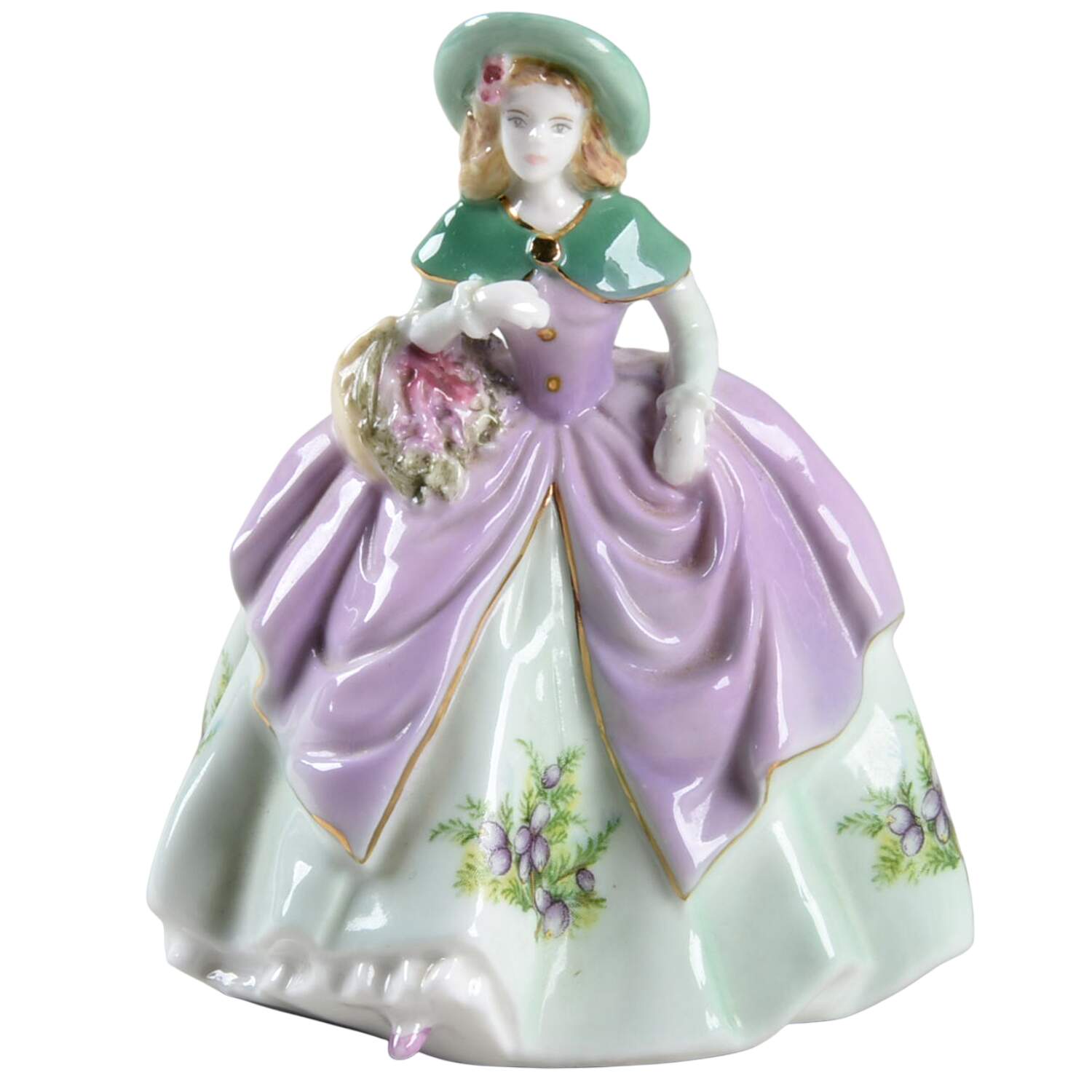 Fairest Flowers Heather (Style Three) - No Box by Coalport-1