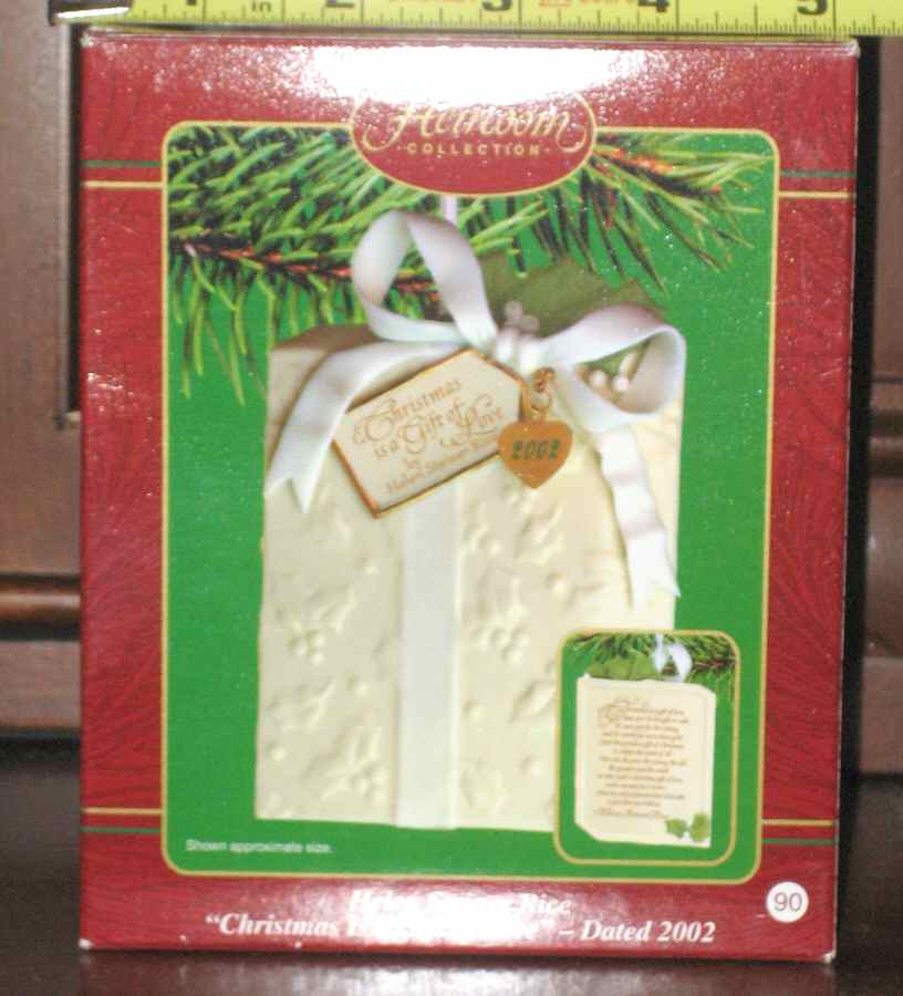 Helen Steiner Rice Christmas Is A Gift Of Love - With Box by Carlton Cards-1