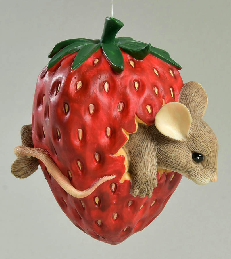 Charming Tails Maxine Picking Strawberries - No Box by Charming Tails-1