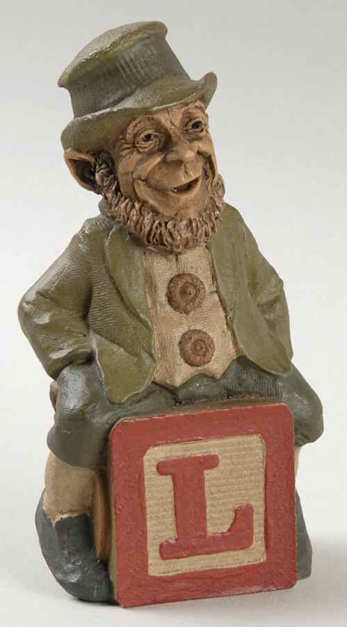 Gnome Alphabet Alphabet L-Leprechaun - No Box by Cairn Studios-1