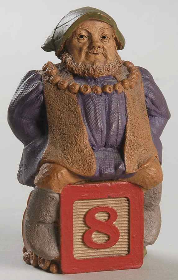 Gnome Alphabet Numeral 8 - No Box by Cairn Studios-1