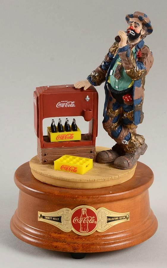 Emmett Kelly At The Red Cooler Musical - No Box by Coca-Cola-1