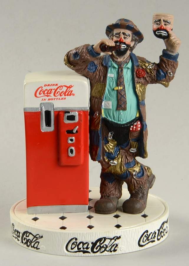 Emmett Kelly Put On A Happy Face - No Box by Coca-Cola-1