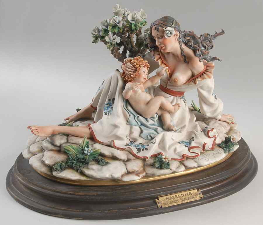 Laurenz Maternita, Mother And Child - No Box by Capodimonte-1