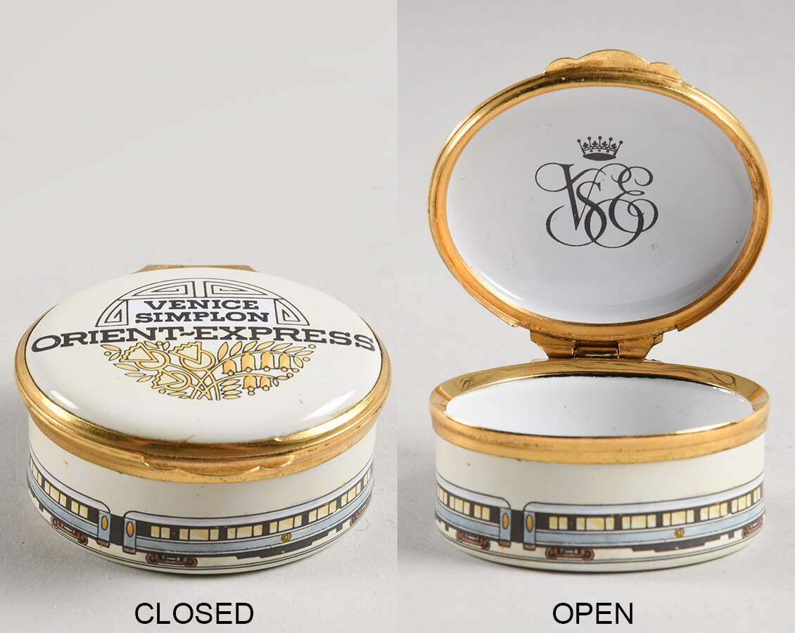 Crummles & Co Enamel Boxes Venice Simpleton Orient Express - No Box by Crummles & Co-1
