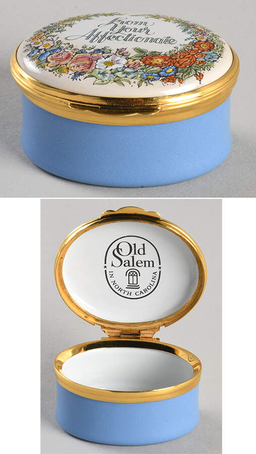 Crummles & Co Enamel Boxes From Your Affectionate - No Box by Crummles & Co-1