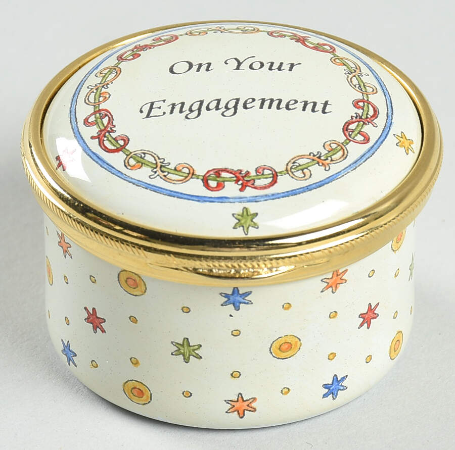 Crummles & Co Enamel Boxes On Your Engagement - No Box by Crummles & Co-1