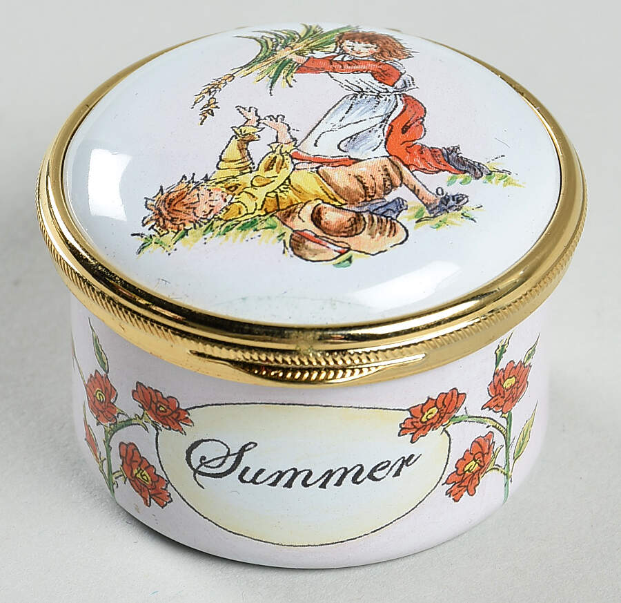 Crummles & Co Enamel Boxes Summer - Boxed by Crummles & Co-1